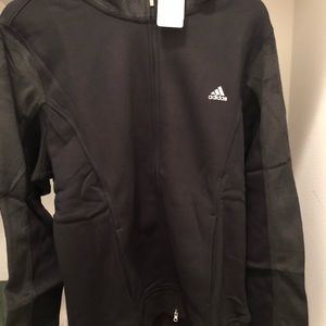 Adidas women’s full zip hoodie with pockets